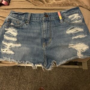 6-8 denim shorts